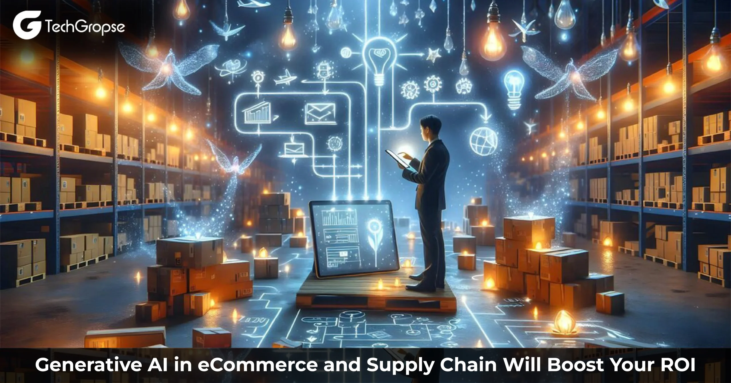 Generative AI in eCommerce and Supply Chain: Boost Your ROI in 2025