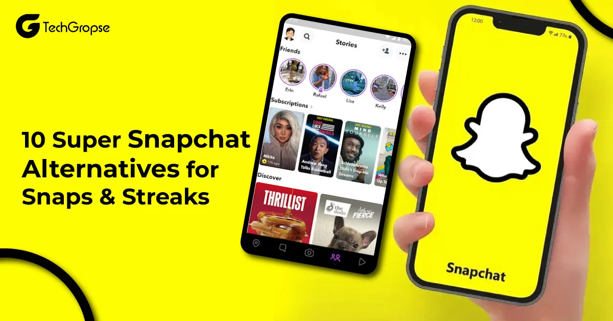 12 Super Snapchat Alternatives for Snaps & Streaks