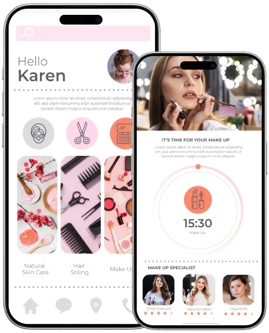 how to build a salon app